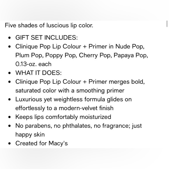 CLINIQUE Kisses Lipstick Gift Set - Picture 4 of 4